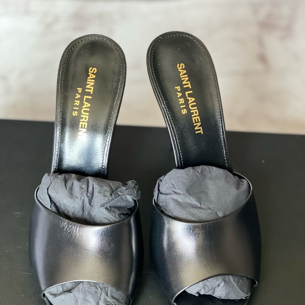 Brand new never worn YSL heels. Super comfortable, very chic.